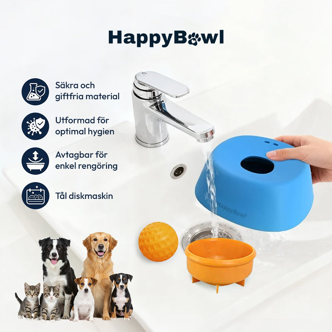 HappyBowl - Mental stimulans & lugn för din hund